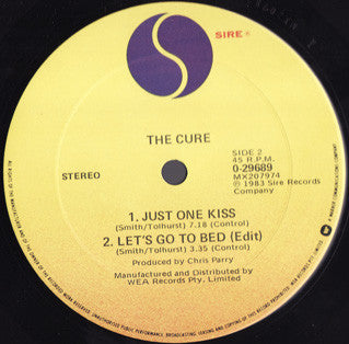 The Cure : Let's Go To Bed (12", Maxi)
