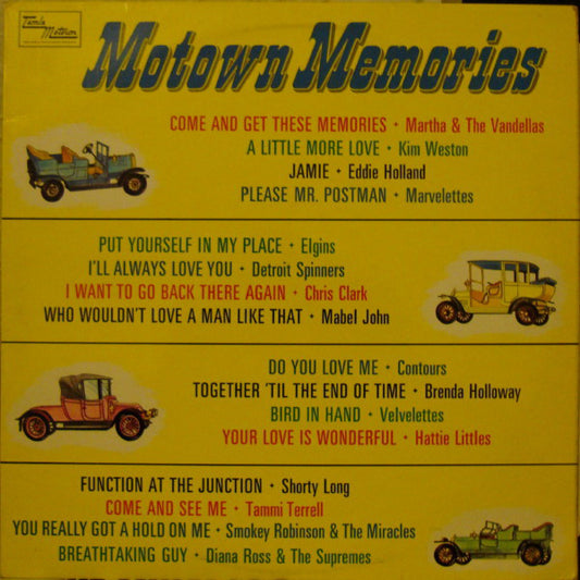 Various : Motown Memories (LP, Comp, Mono)