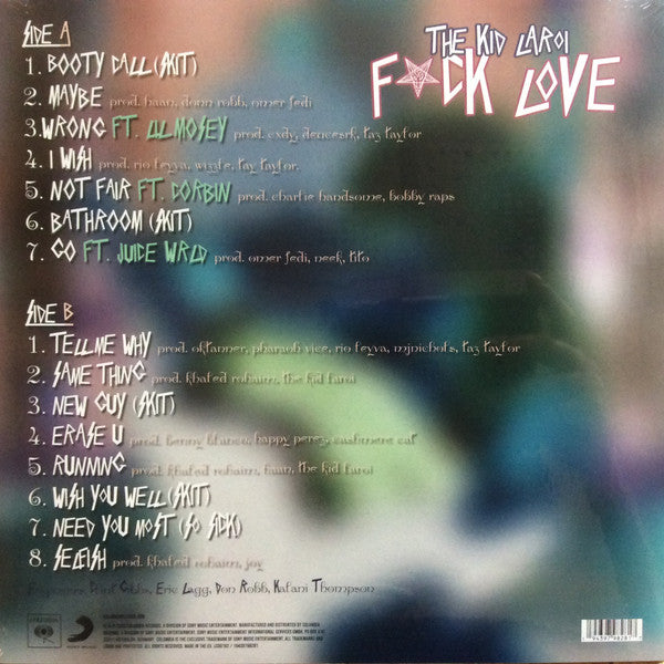 The Kid Laroi : F*CK LOVE (LP, Mixtape)