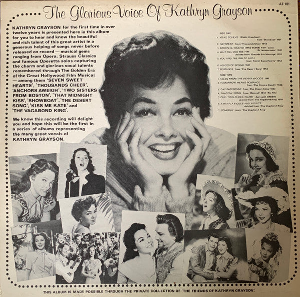 Kathryn Grayson : Make Believe (LP, Comp)