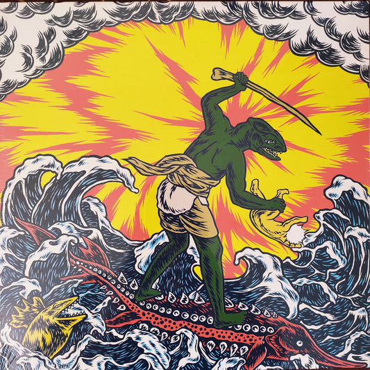 King Gizzard And The Lizard Wizard : Teenage Gizzard (LP, Comp, Ltd, Yel)