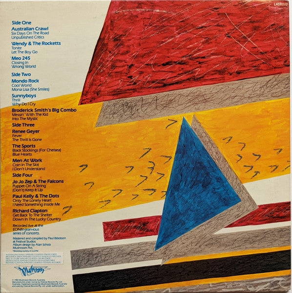 Various : Rocking Australia Live (2xLP, Album)