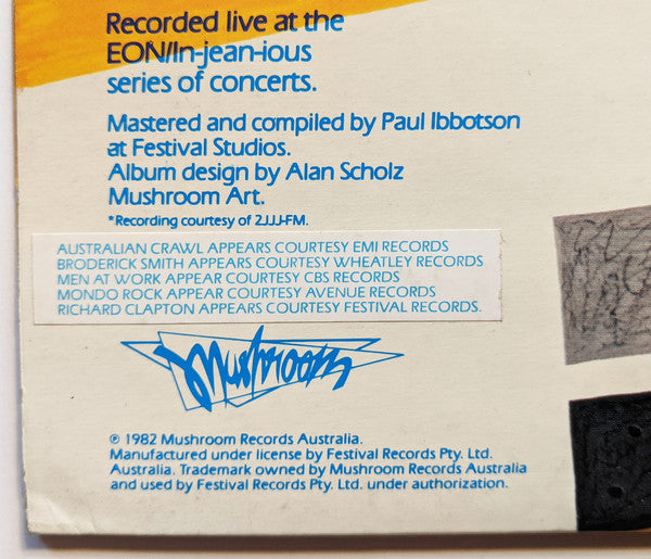 Various : Rocking Australia Live (2xLP, Album)