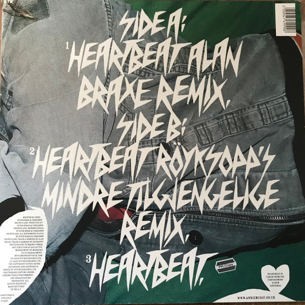 Annie : Heartbeat (12", Single)