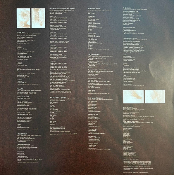 Julee Cruise : Floating Into The Night (LP, Album, RE, RP, 180)