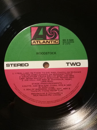Various :  Woodstock - Music From The Original Soundtrack And More (3xLP, RE)