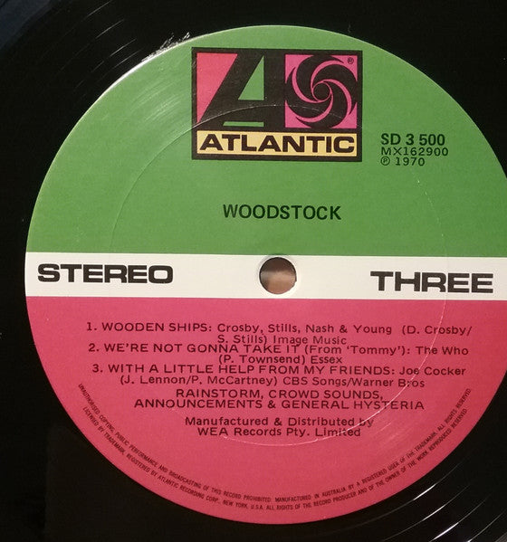 Various :  Woodstock - Music From The Original Soundtrack And More (3xLP, RE)