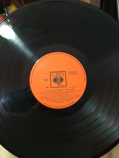 Vikki Carr : One Hell Of A Woman (LP, Album)