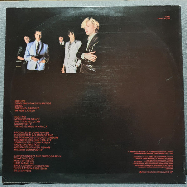 Japan : Gentlemen Take Polaroids (LP, Album, RE)
