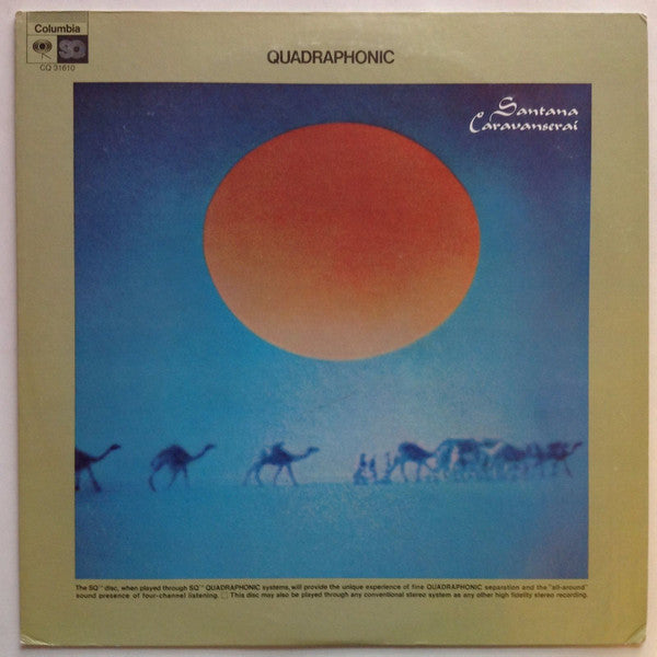 Santana : Caravanserai (LP, Album, Quad)