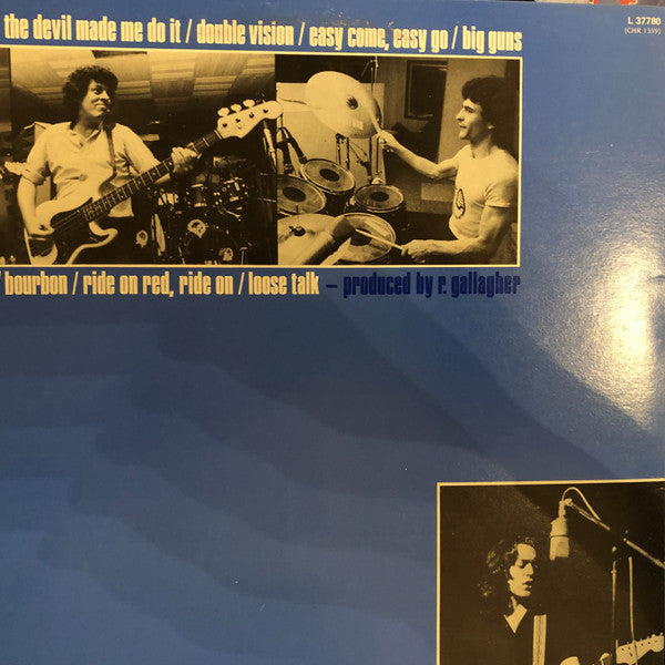 Rory Gallagher : Jinx (LP, Album)