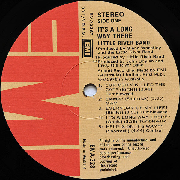 Little River Band : It's A Long Way There (Greatest Hits) (LP, Comp)