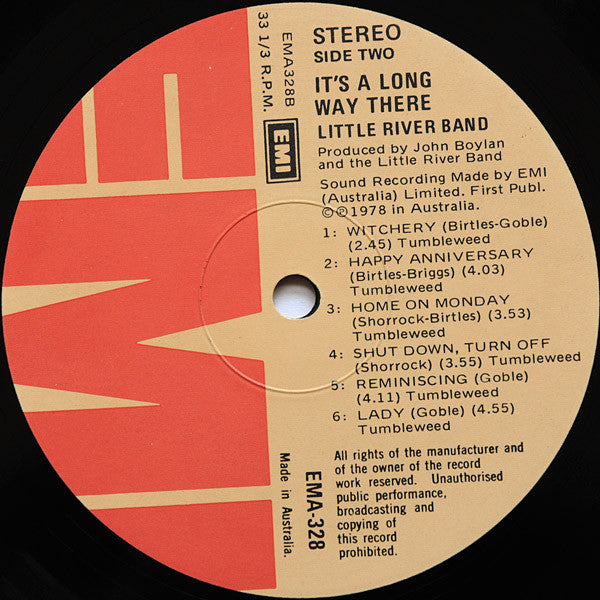 Little River Band : It's A Long Way There (Greatest Hits) (LP, Comp)