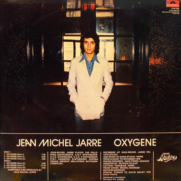 Jean Michel Jarre* : Oxygene (LP, Album)
