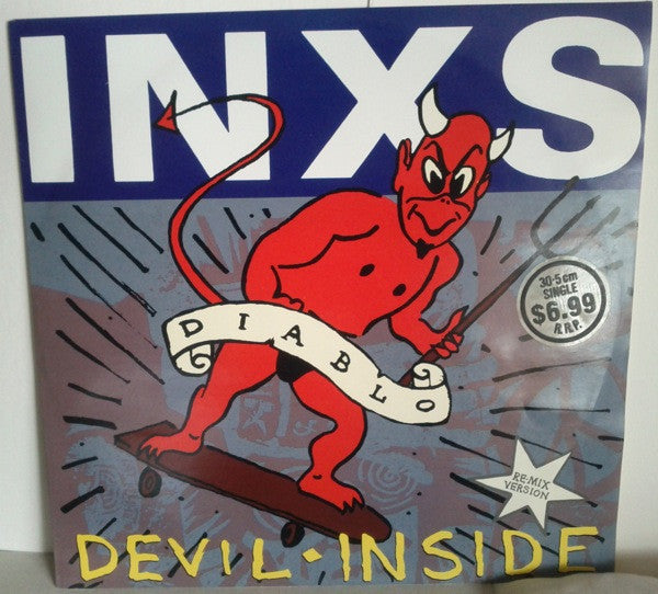 INXS : Devil Inside (Re-Mix Version) (12", Single)