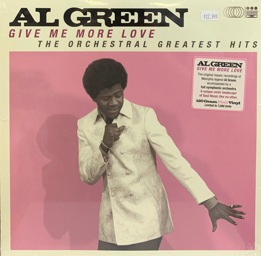 Al Green : Give Me More Love (The Orchestral Greatest Hits) (LP, RSD, Comp, Ltd, Pin)