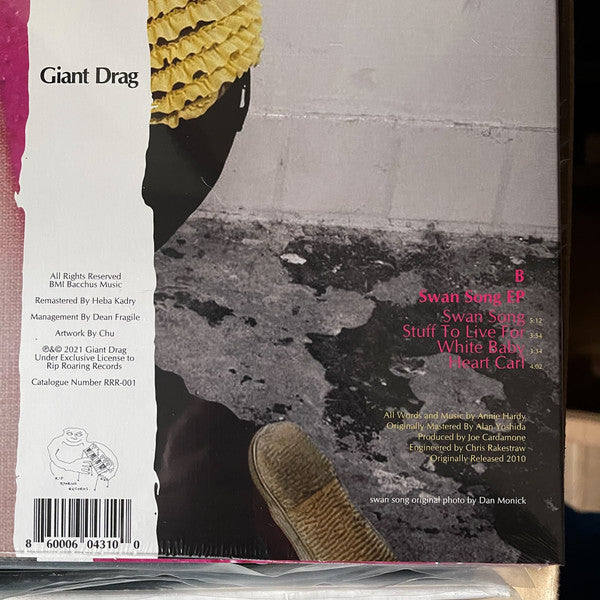 Giant Drag : Lemona / Swan Song (LP, Album, Comp, Ltd, Gol)