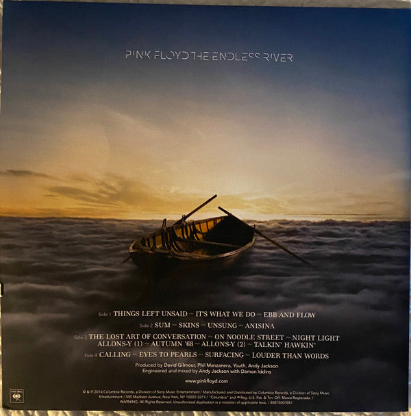 Pink Floyd : The Endless River (2xLP, Album, 180)