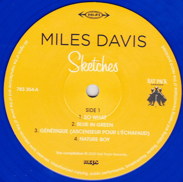Miles Davis : Sketches (LP, RSD, Comp, Ltd, RM, Blu + CD, Comp)