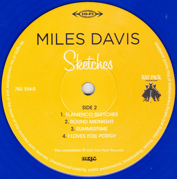 Miles Davis : Sketches (LP, RSD, Comp, Ltd, RM, Blu + CD, Comp)