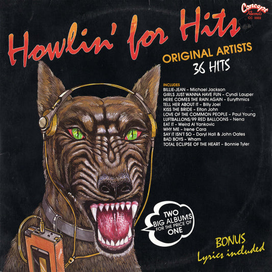 Various : Howlin' For Hits (2xLP, Comp, Gat)