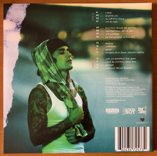 Justin Bieber : Justice (2xLP, Album)