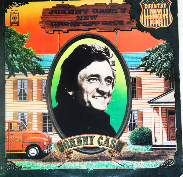 Johnny Cash : Johnny Cash's New Greatest Hits (LP, Comp)