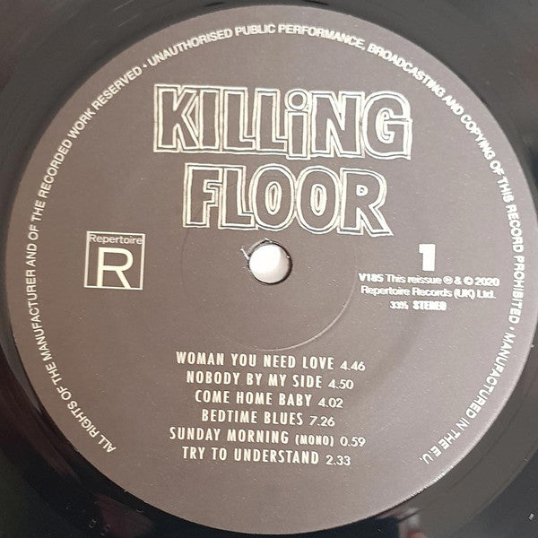 Killing Floor (2) : Killing Floor (LP, Album, RE)