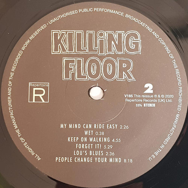 Killing Floor (2) : Killing Floor (LP, Album, RE)