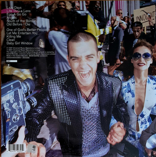 Robbie Williams : Life Thru A Lens (LP, Album, RE, Gat)