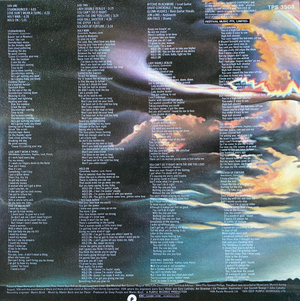 Deep Purple : Stormbringer (LP, Album)