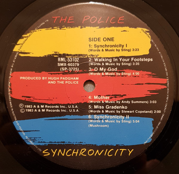 The Police : Synchronicity (LP, Album)