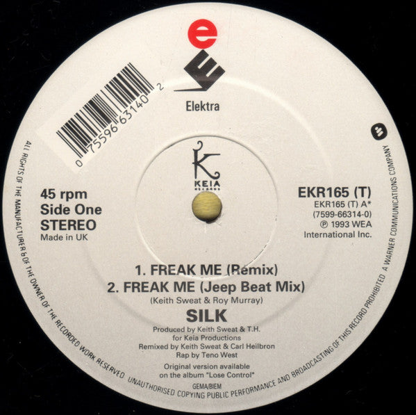 Silk (4) : Freak Me (12")