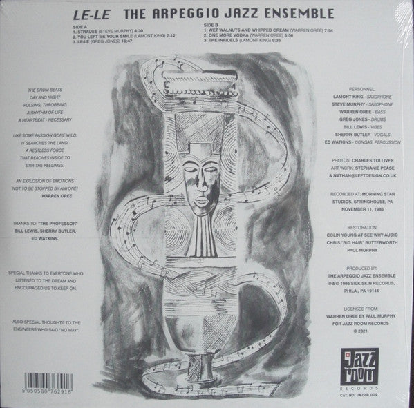 The Arpeggio Jazz Ensemble : Le-Le (LP, Album, RE)
