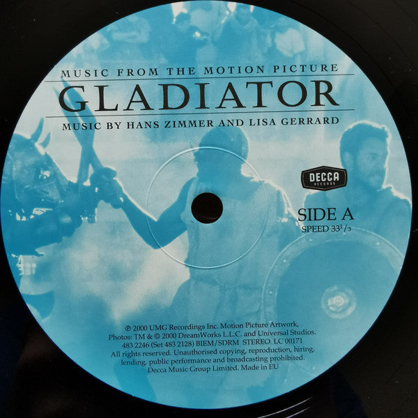 Hans Zimmer And Lisa Gerrard : Gladiator (Music From The Motion Picture) (2xLP, Album, RE, 180)