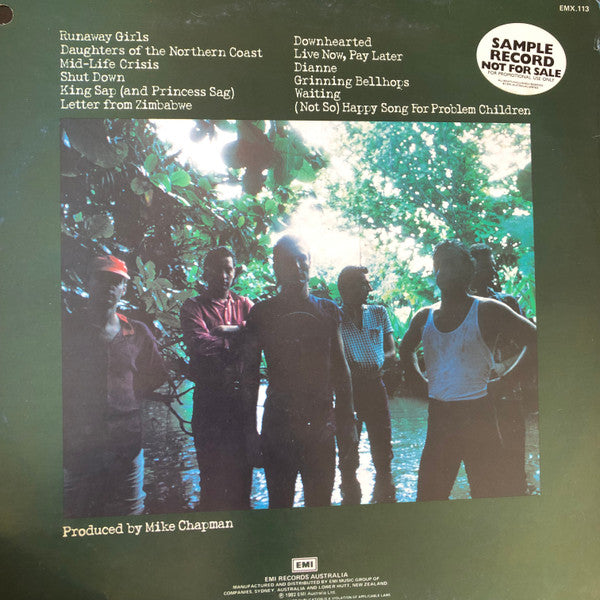 Australian Crawl : Sons Of Beaches (LP, Album, Promo)