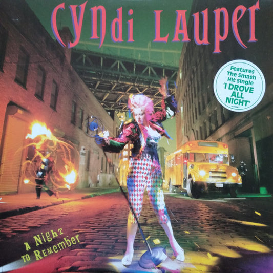 Cyndi Lauper : A Night To Remember (LP, Album)