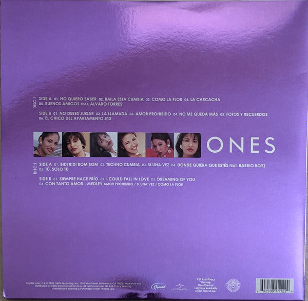 Selena : Ones (2xLP, Comp, Ltd, MP, Pic, RE)