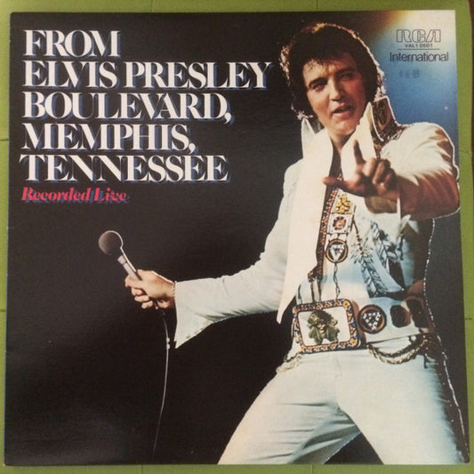 Elvis Presley : From Elvis Presley Boulevard, Memphis, Tennessee (LP)