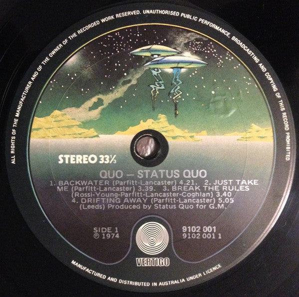 Status Quo : Quo (LP, Album)