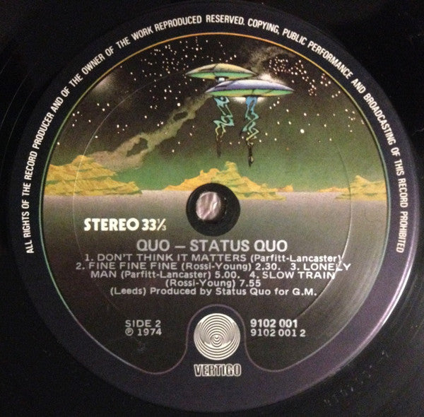Status Quo : Quo (LP, Album)