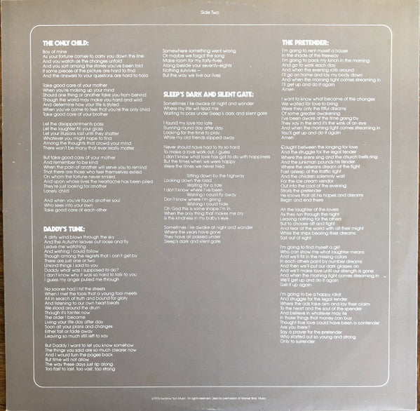 Jackson Browne : The Pretender (LP, Album)