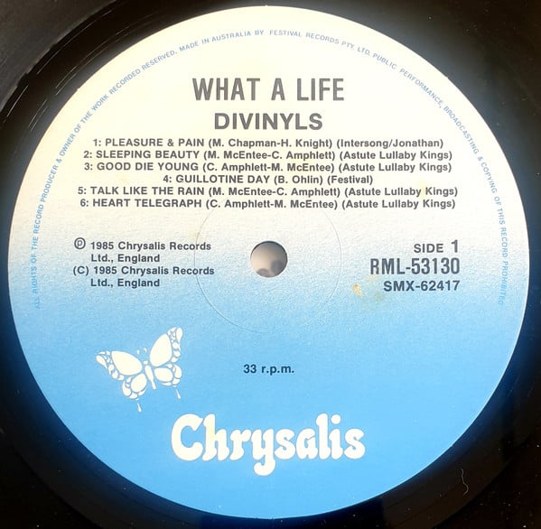 Divinyls : What A Life! (LP, Album)