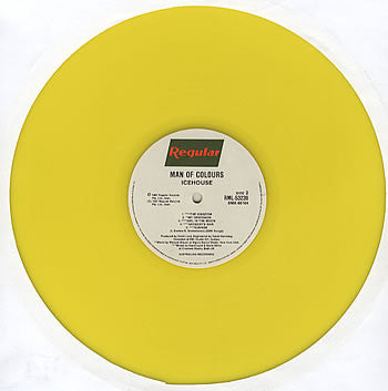 Icehouse : Man Of Colours (LP, Album, Ltd, Yel)