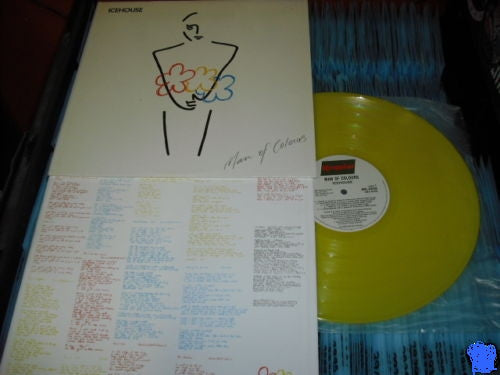 Icehouse : Man Of Colours (LP, Album, Ltd, Yel)