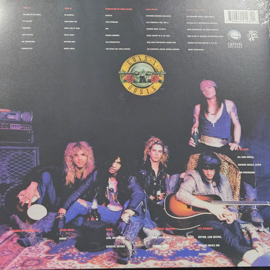 GUNS N ROSES - Appetite For Destruction (Black Vinyl Version)