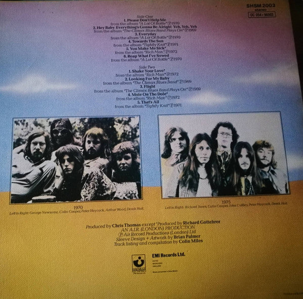 Climax Blues Band : 1969 / 1972 (LP, Comp, Tex)