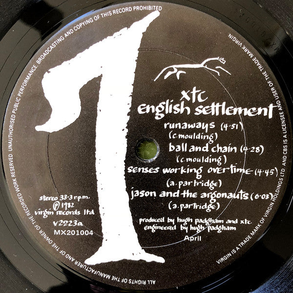 XTC : English Settlement (2xLP, Album, Ltd, Num)