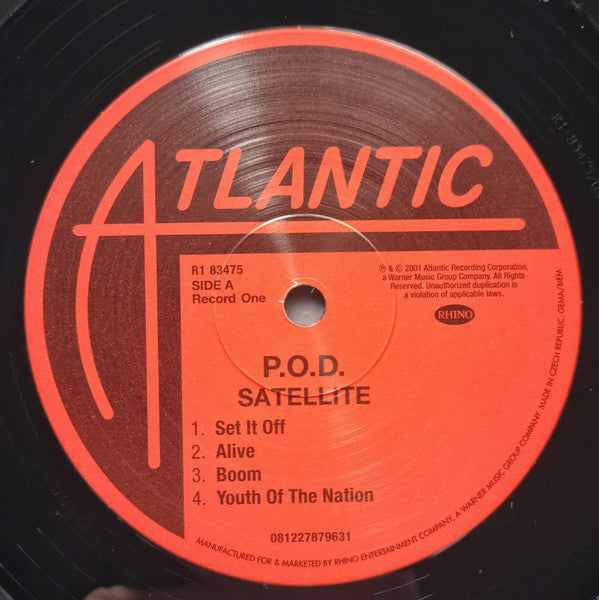 P.O.D. : Satellite (2xLP, Album, RE)