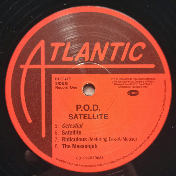 P.O.D. : Satellite (2xLP, Album, RE)